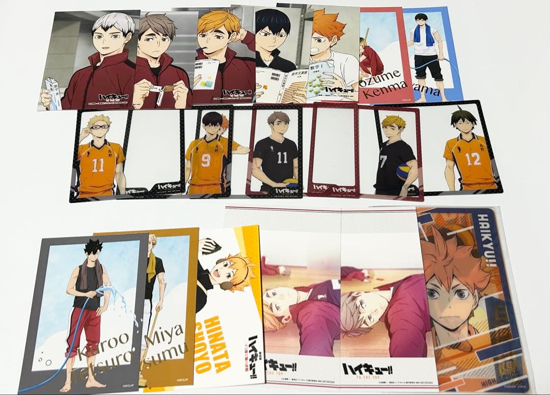 ハイキュー ポストカード ブロマイド まとめ売り