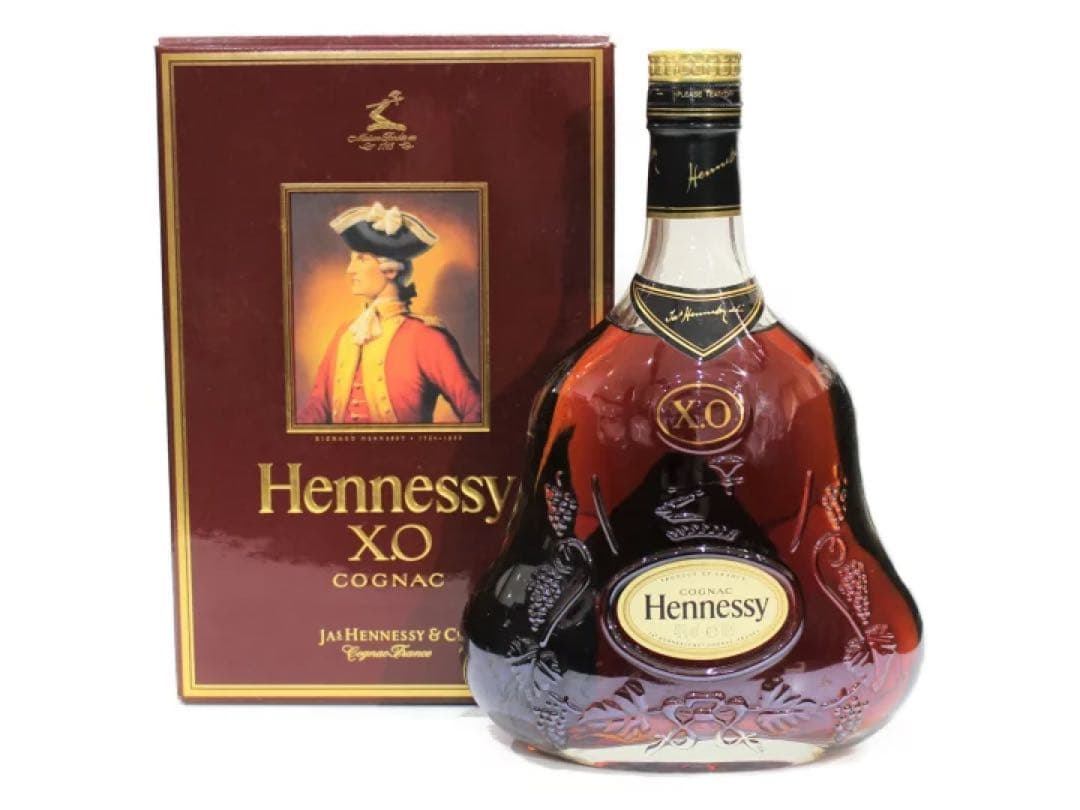 Hennessy ヘネシー XO コニャック 金キャップ 内袋未開封