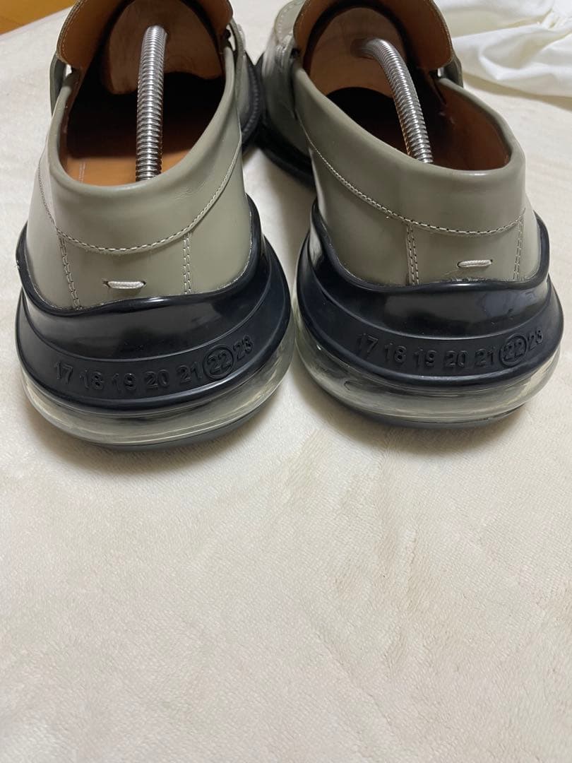 maison Margiela20SSエアバッグローファーグレー