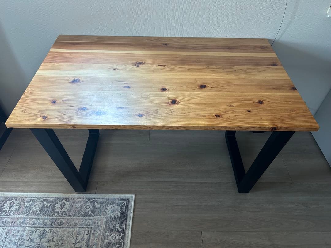 【美品】かなでもの　kanademono ダイニングテーブル　天然杉