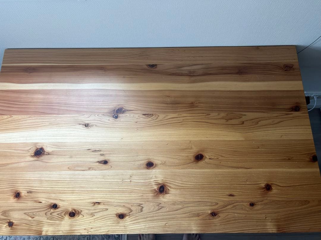 【美品】かなでもの　kanademono ダイニングテーブル　天然杉