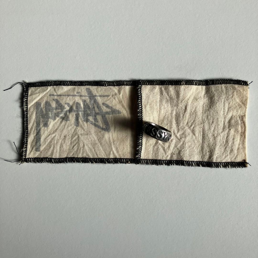 90’sOLD STUSSY シルバーリング 　オールドストューシー