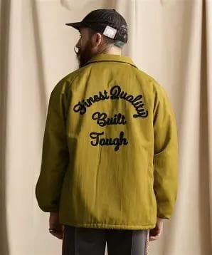 【美品】Schott ショットコーチジャケット　2XL 黄色　 ボア付き