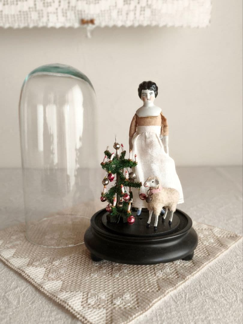 vintage ✵ ガラスドーム オールドツリーと羊さん 2025年最新