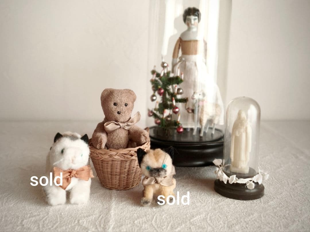 vintage ✵ ガラスドーム オールドツリーと羊さん 2025年最新