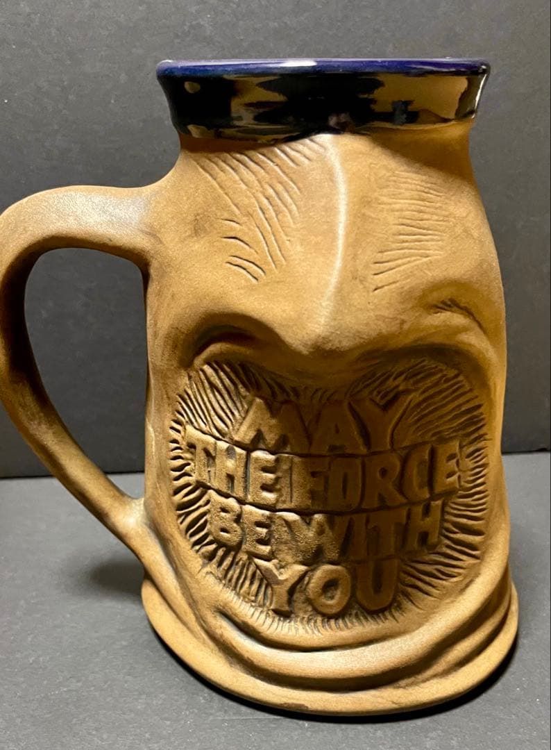 希少 スターウォーズ ビンテージ オビワン ビールジョッキ オールドケナー