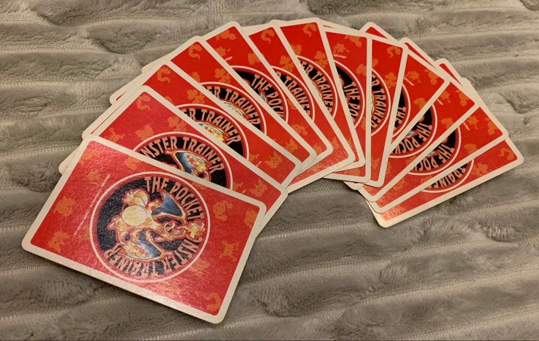 ポケットモンスター　トランプ　赤　レトロ　54枚