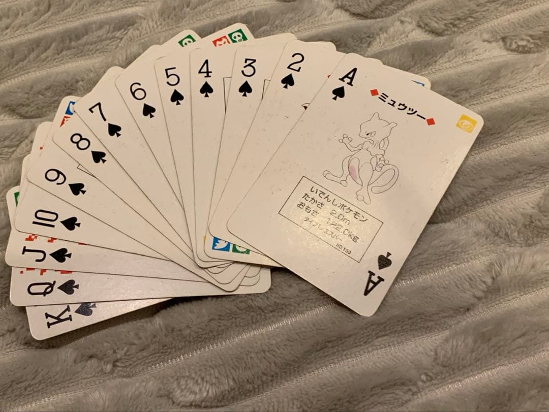 ポケットモンスター　トランプ　赤　レトロ　54枚