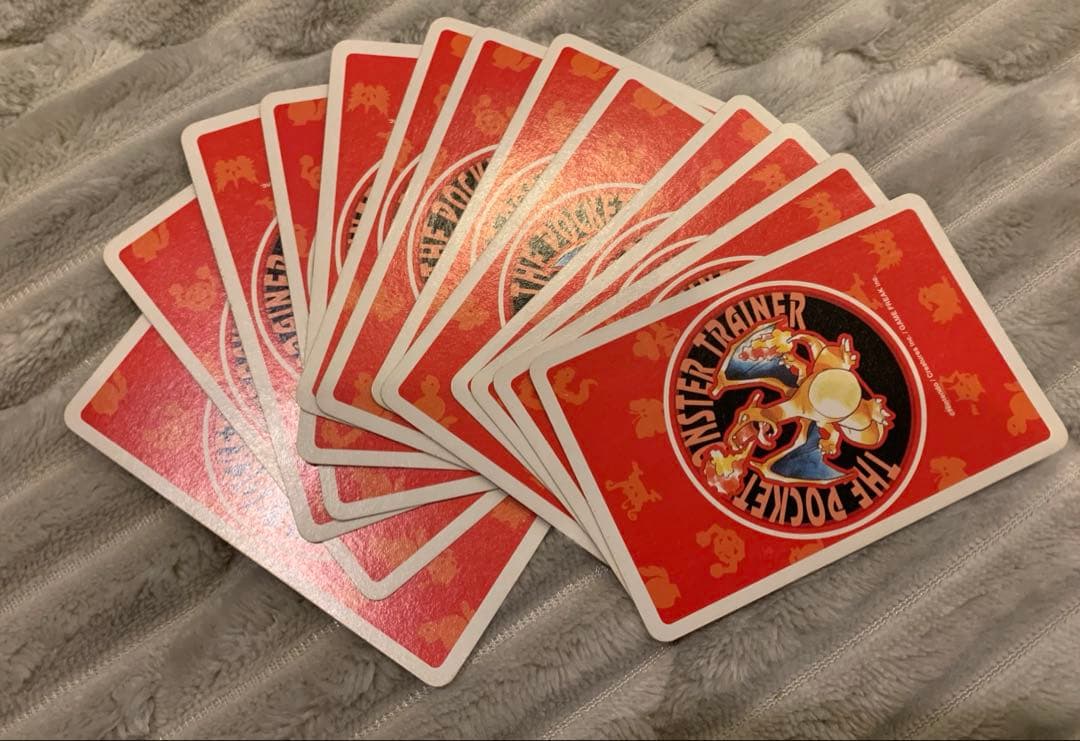 ポケットモンスター　トランプ　赤　レトロ　54枚