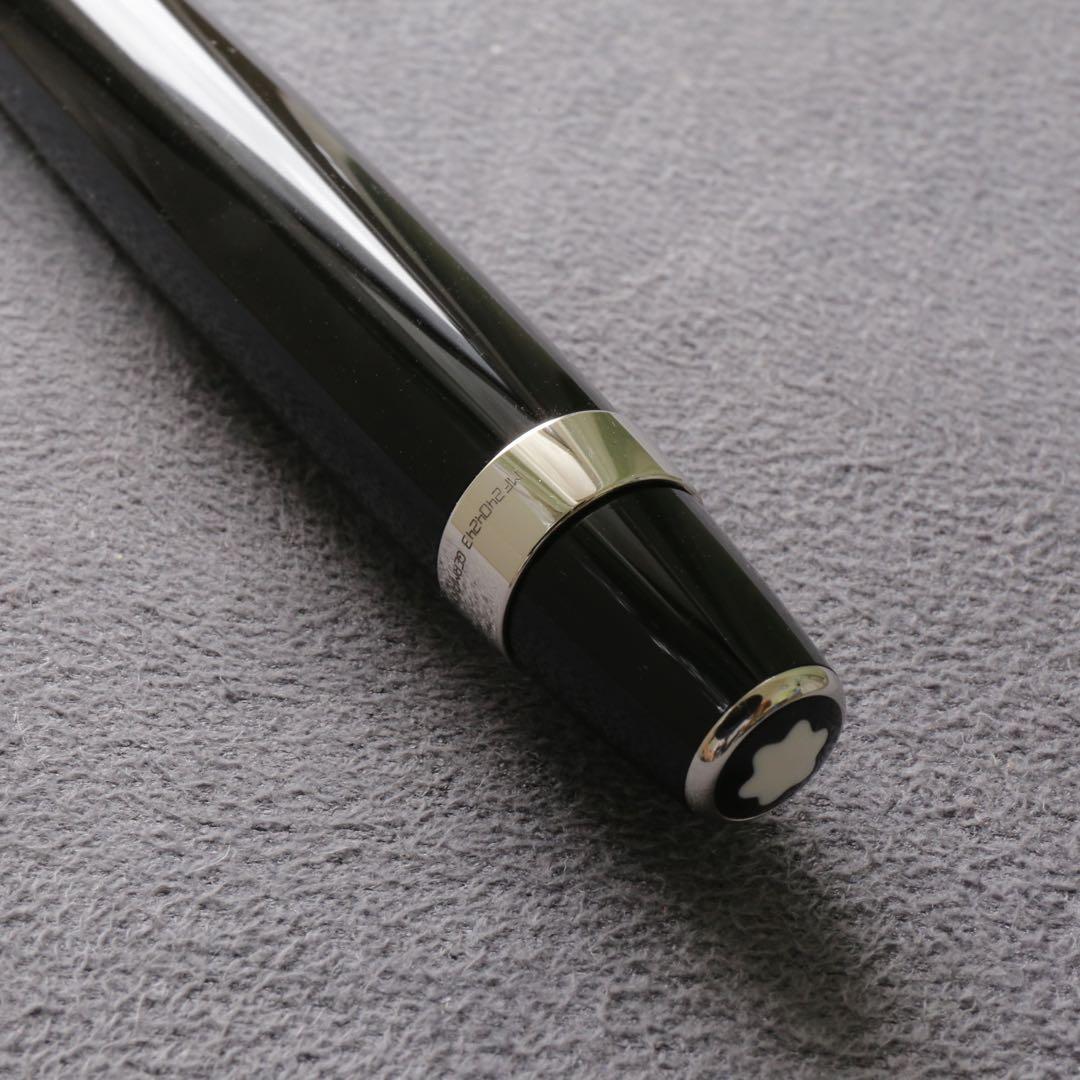 極美品 モンブラン ボエム ブルー ボールペン プラチナライン 極美品