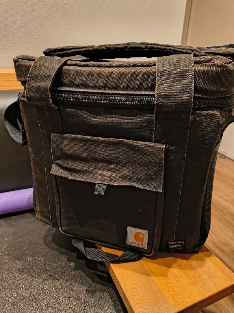 m*a様 レコードバッグ　carhartt porter wネーム　藤原ヒロシ m*a様 レコードバッグ carhartt porter wネーム 藤原ヒロシ