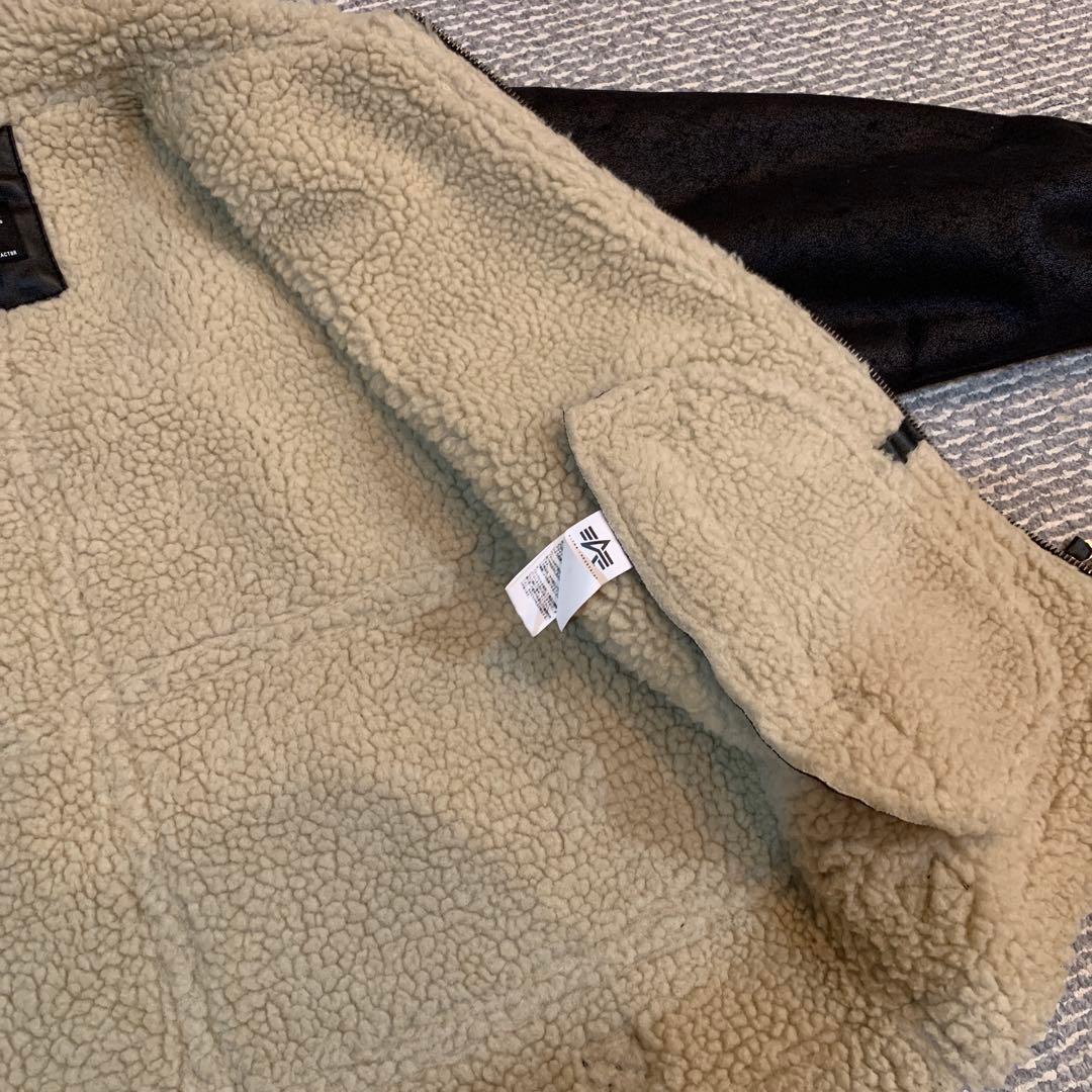 アルファ ムートンジャケット Mサイズ ALPHA INDUSTRIES