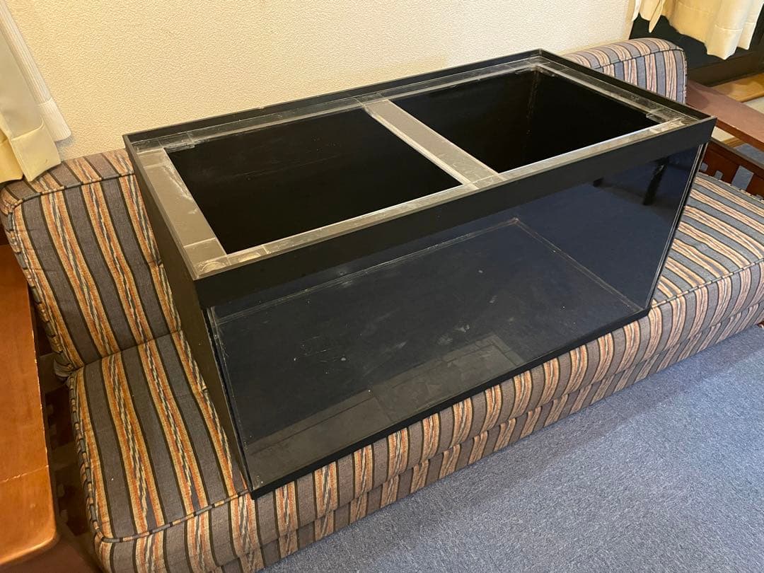 アクリル水槽上部濾過層セット アクリル水槽 1200-600-410 ぷぅ工房