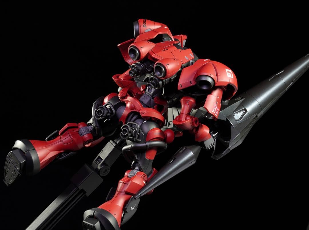 HG GQ高機動型ギャン（ジョニー・ライデン機） 塗装完成品