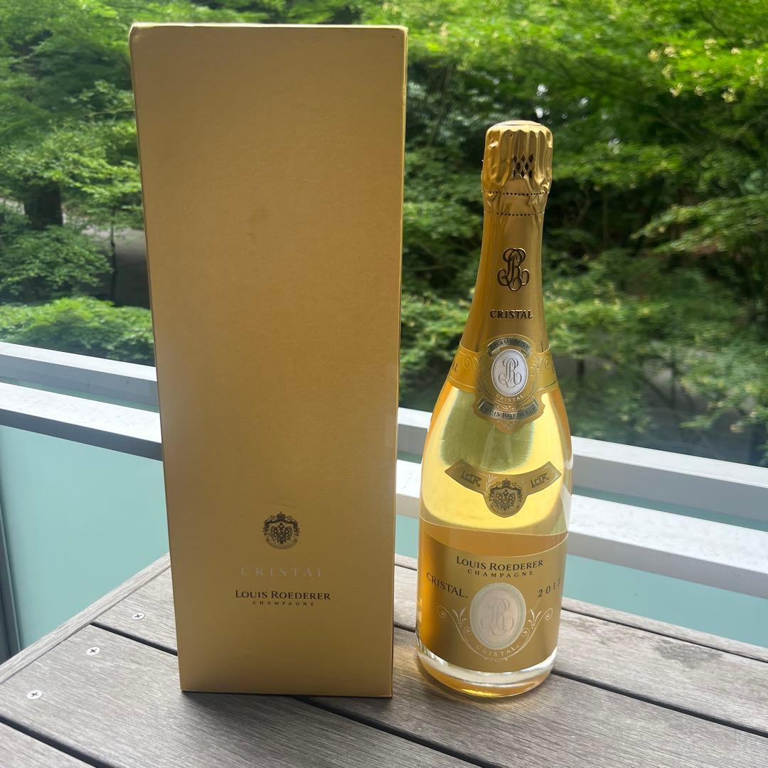 ルイ・ロデレール クリスタル 2013年 ゴールドボックス付き Louis Roederer Cristal 2013 ゴールドボックス入り