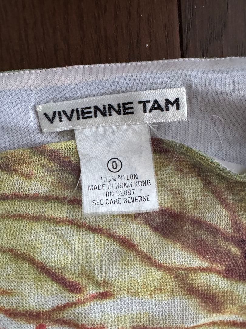 希少 VIVIENNE TAM 花柄タイトスカート サイズ0
