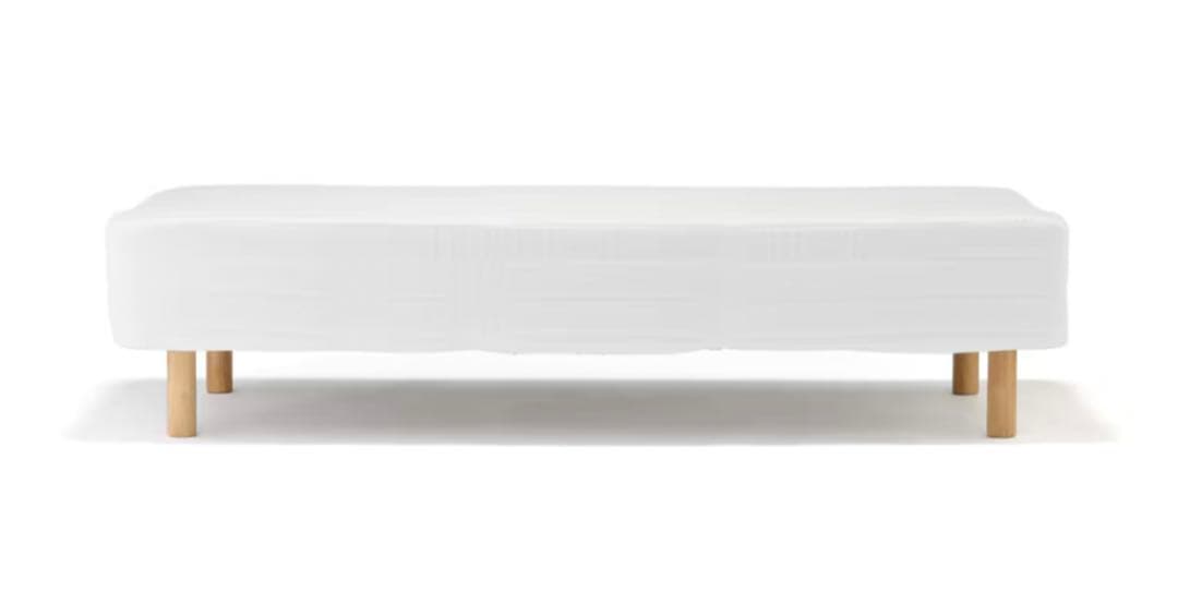 ✨美品✨ 無印良品 脚付マットレス　ポケットコイル　シングル　洗えるカバー