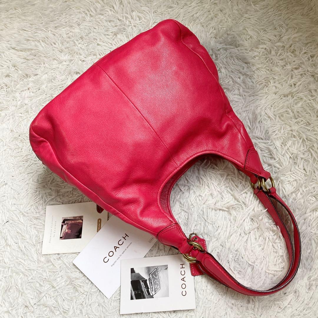 未使用保管品 coach vintage archive old hobo