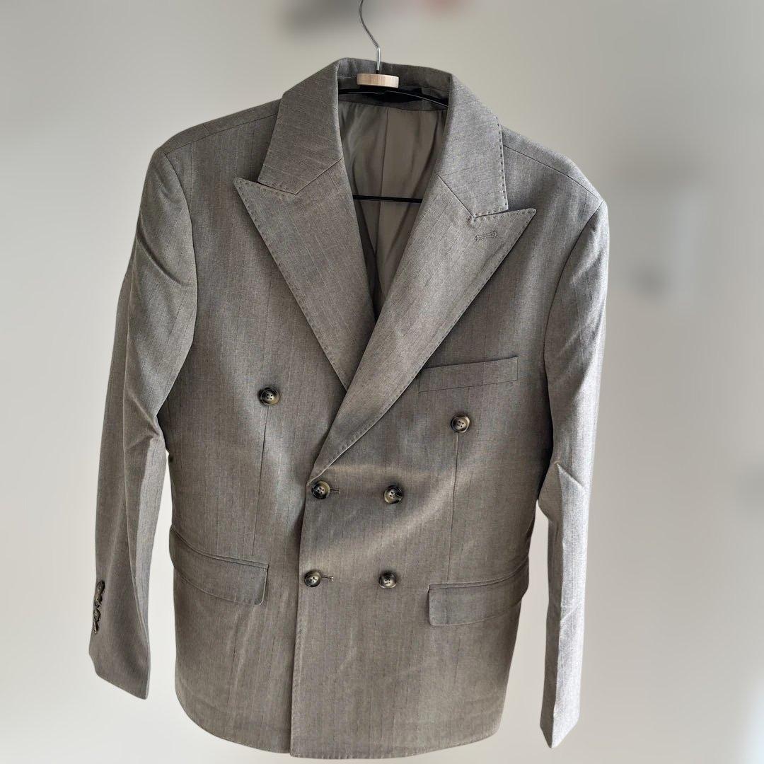 バーバリー調 チェック柄 スーツ 上下 ベスト