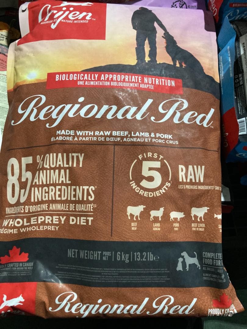 正規品 カナダ産 Orijin オリジン レジオナルレッドドッグ 6kg - メルカリ