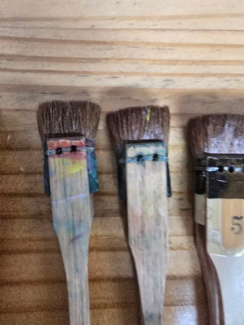 田中直染料店　特製摺込刷毛分