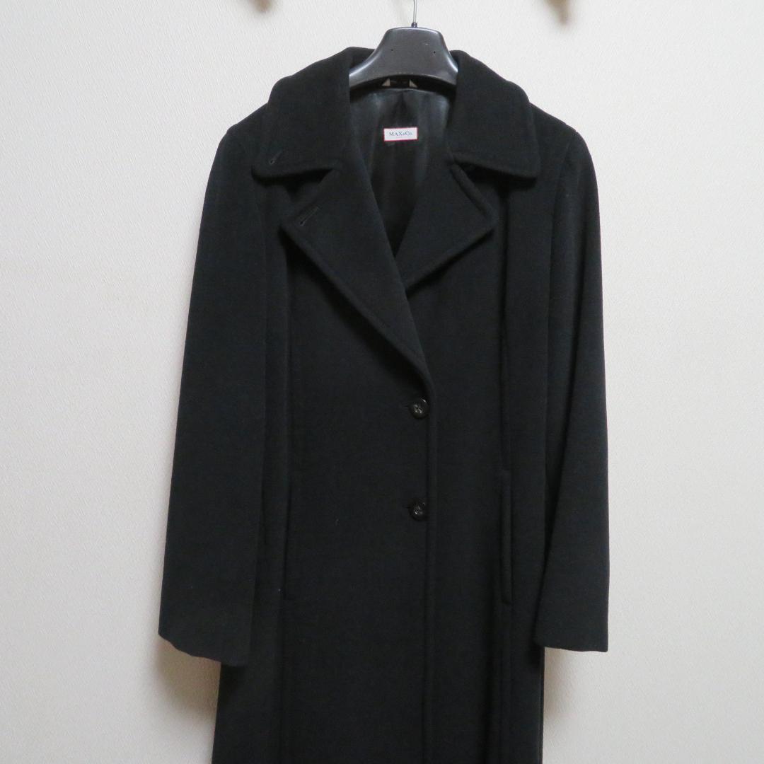 MAX&Co. マキシ丈 ロングコート・チェスターコート・アンゴラ・ウール 40
