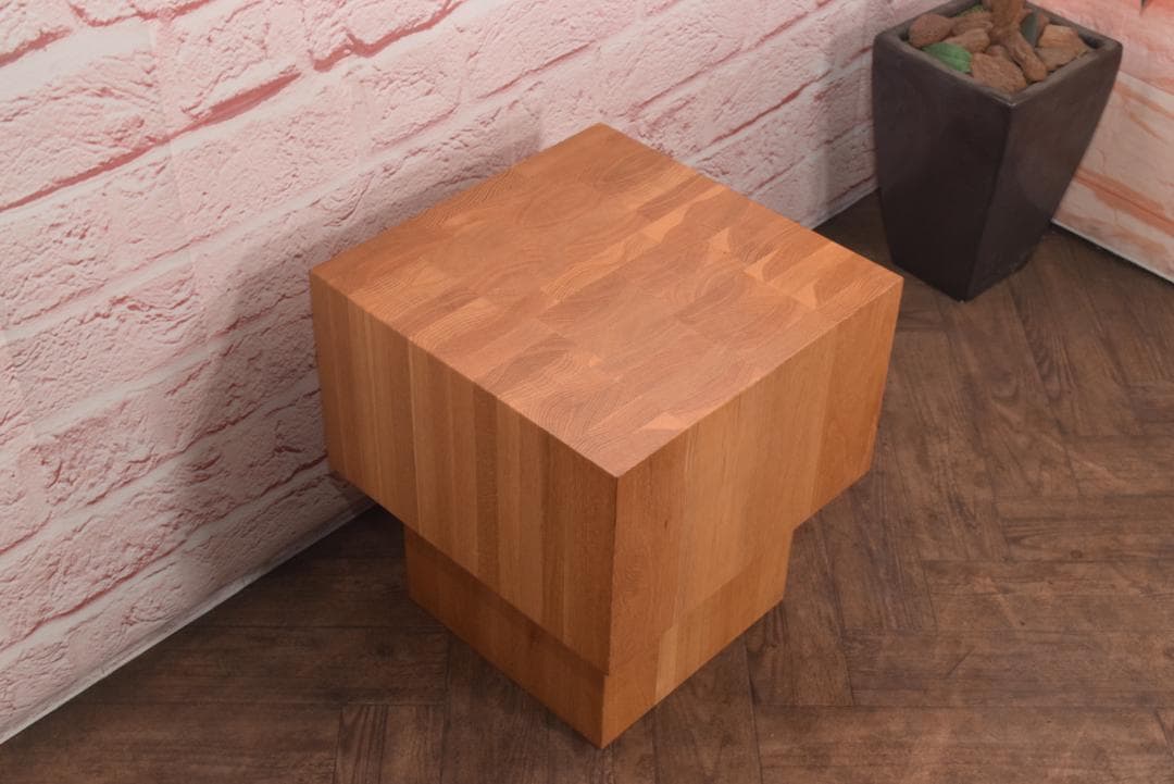 専用IDEE/イデー チェス サイド テーブル スクエアb ホワイトオーク