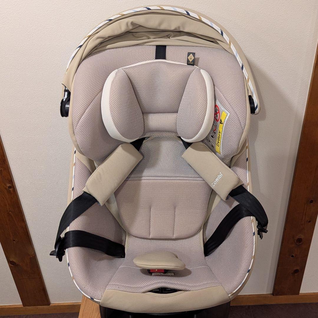 クルムーヴ スマート ISOFIX JN-570 ベージュ コンビ