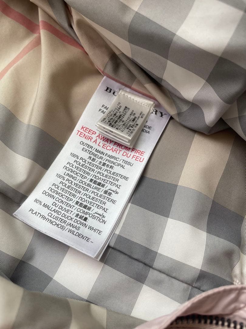 バーバリー　ジャンプスーツ　12M