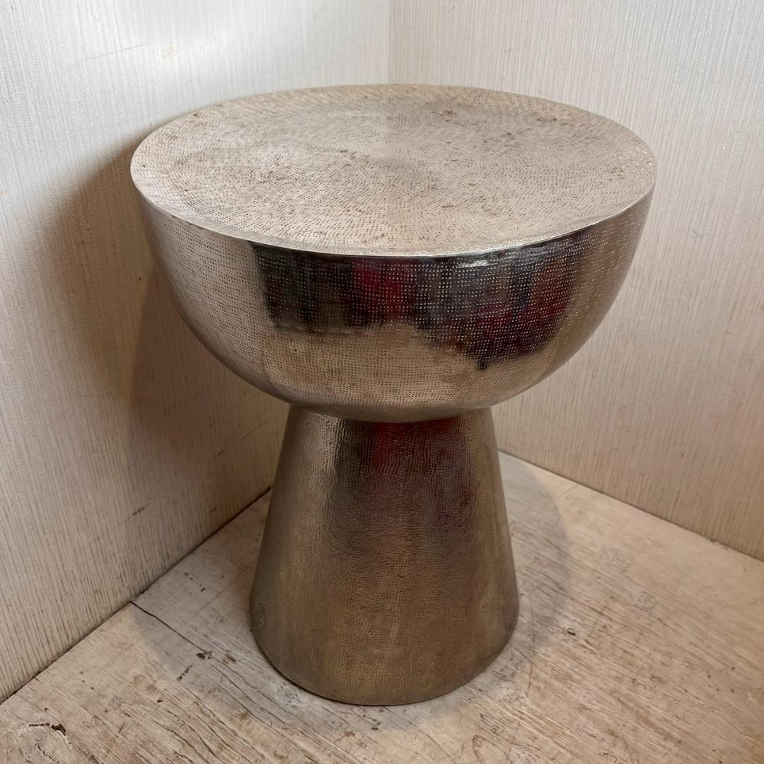 【廃盤希少】ZARA  アイアンスツール サイドテーブル メタリック