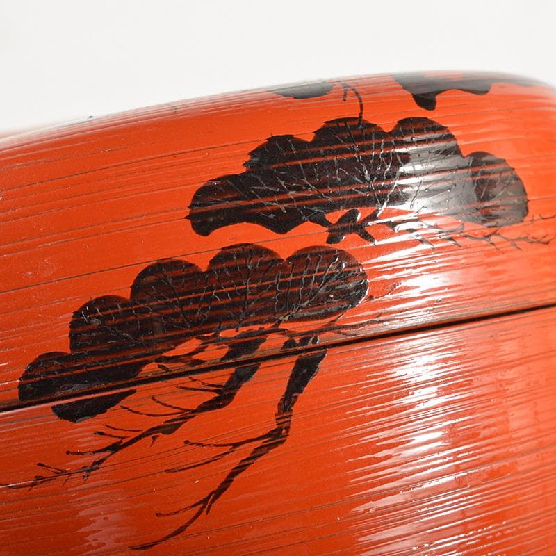 茶道具　林宗良作　淡々斎好写　朝陽棗　共箱　V　5943