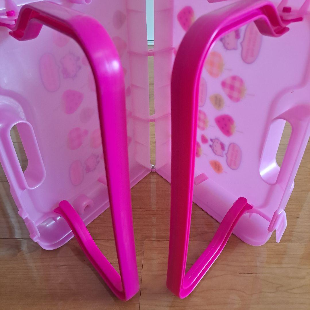 ハローキティ 折りたたみテーブル ピンク