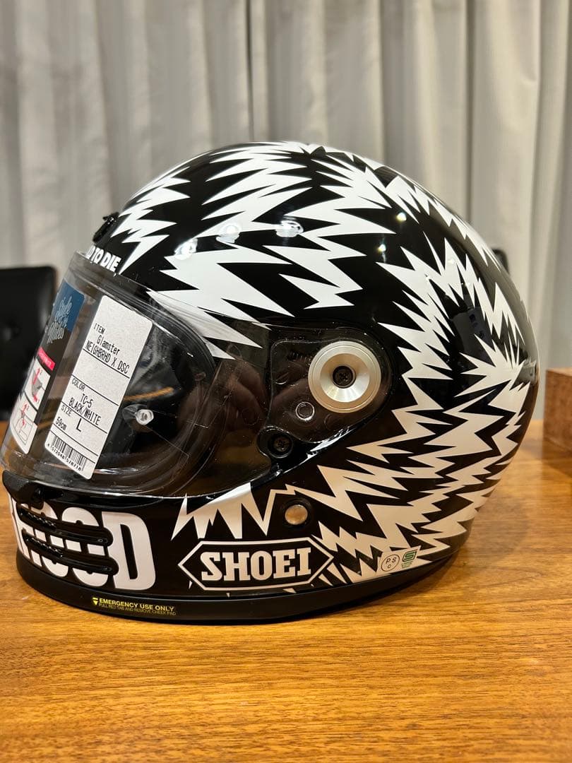 SHOEI GLAMSTER ×ネイバーフッド× DSC Lサイズ