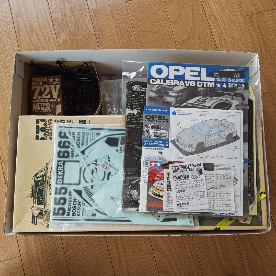 タミヤ 1/10 OPEL CALIBRA V6 DTM オペル カリブラ