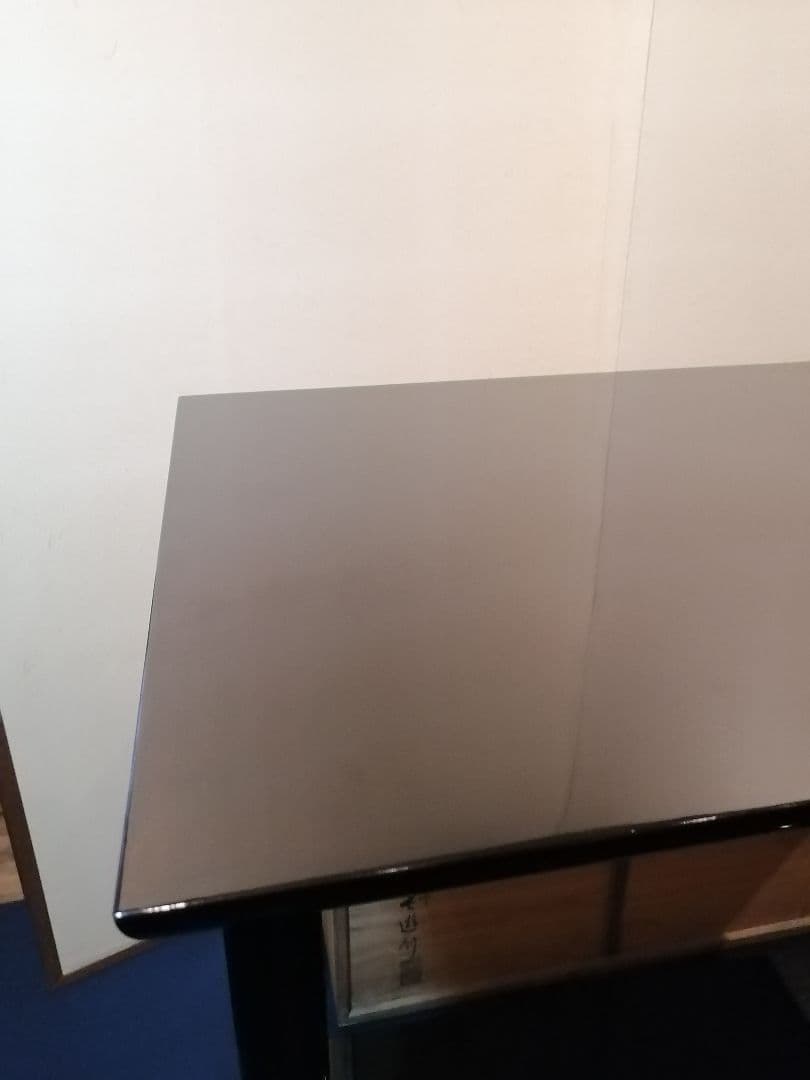 茶道具】黒台子 真塗黒真台子 裏千家 淡々斎箱・直判 塗師長