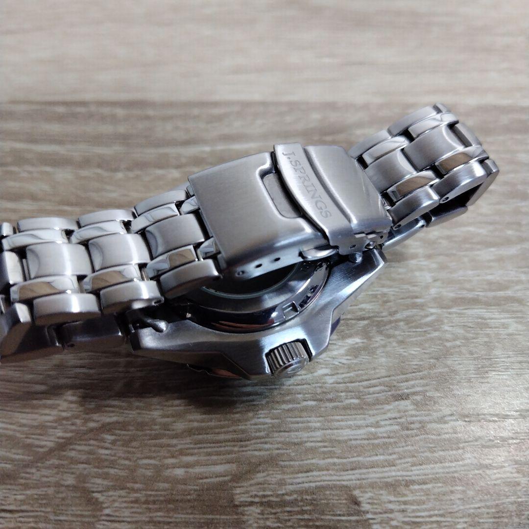 本日限り　Seikoグループ J-Springs ダイバー風 自動巻