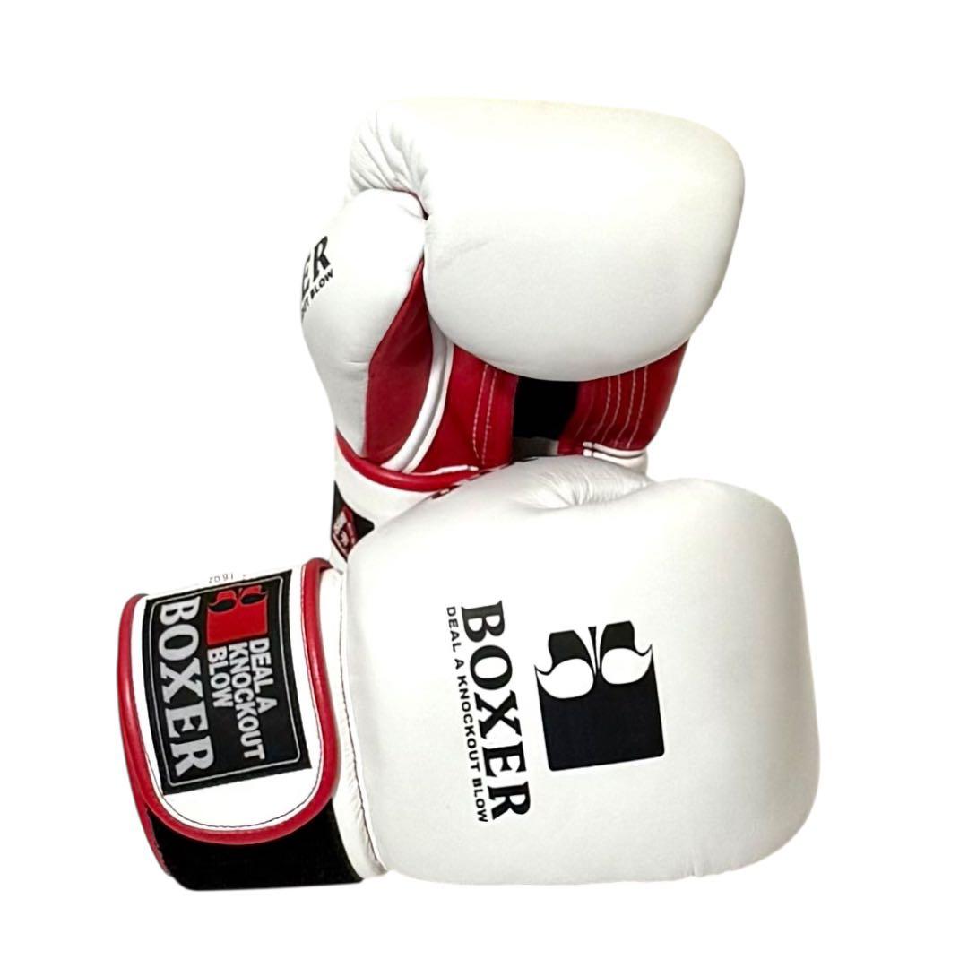 極美品』本日のみ❗️BOXER ボクシンググローブ ホワイト/レッド
