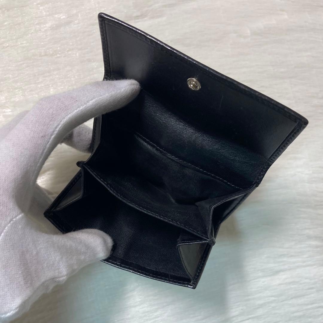 GUCCI グッチ　二つ折り　財布　レザー　ジャッキー　黒　折りたたみ　格安