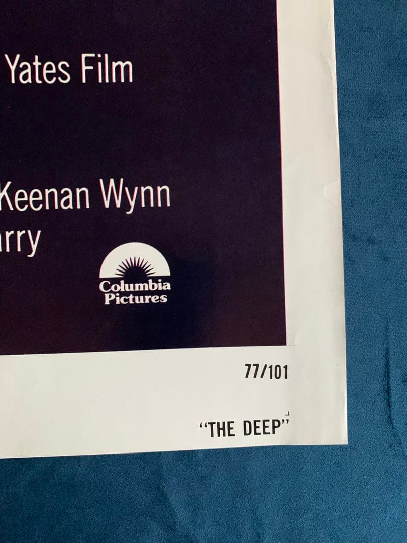 THE DEEP USオリジナル映画ポスター