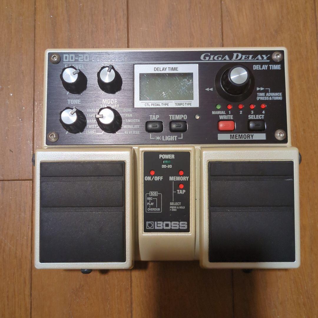 BOSS DD-20 Giga Delay デジタルディレイ Boss DD-20 Digital Delay 