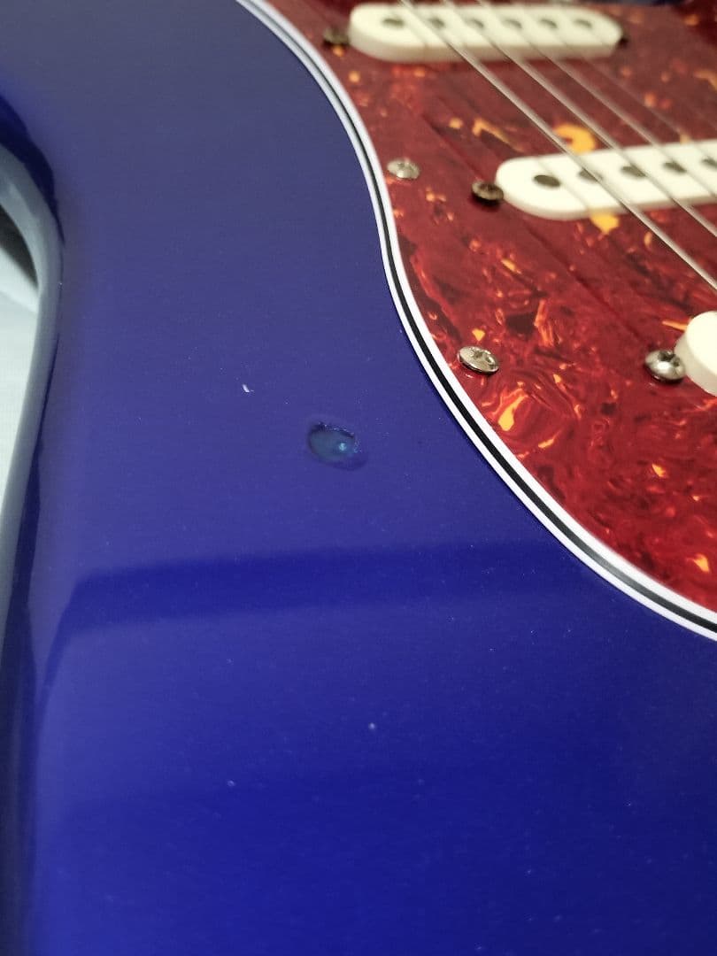 Squier ストラト Affinity 青 ケース付き 初心者最適