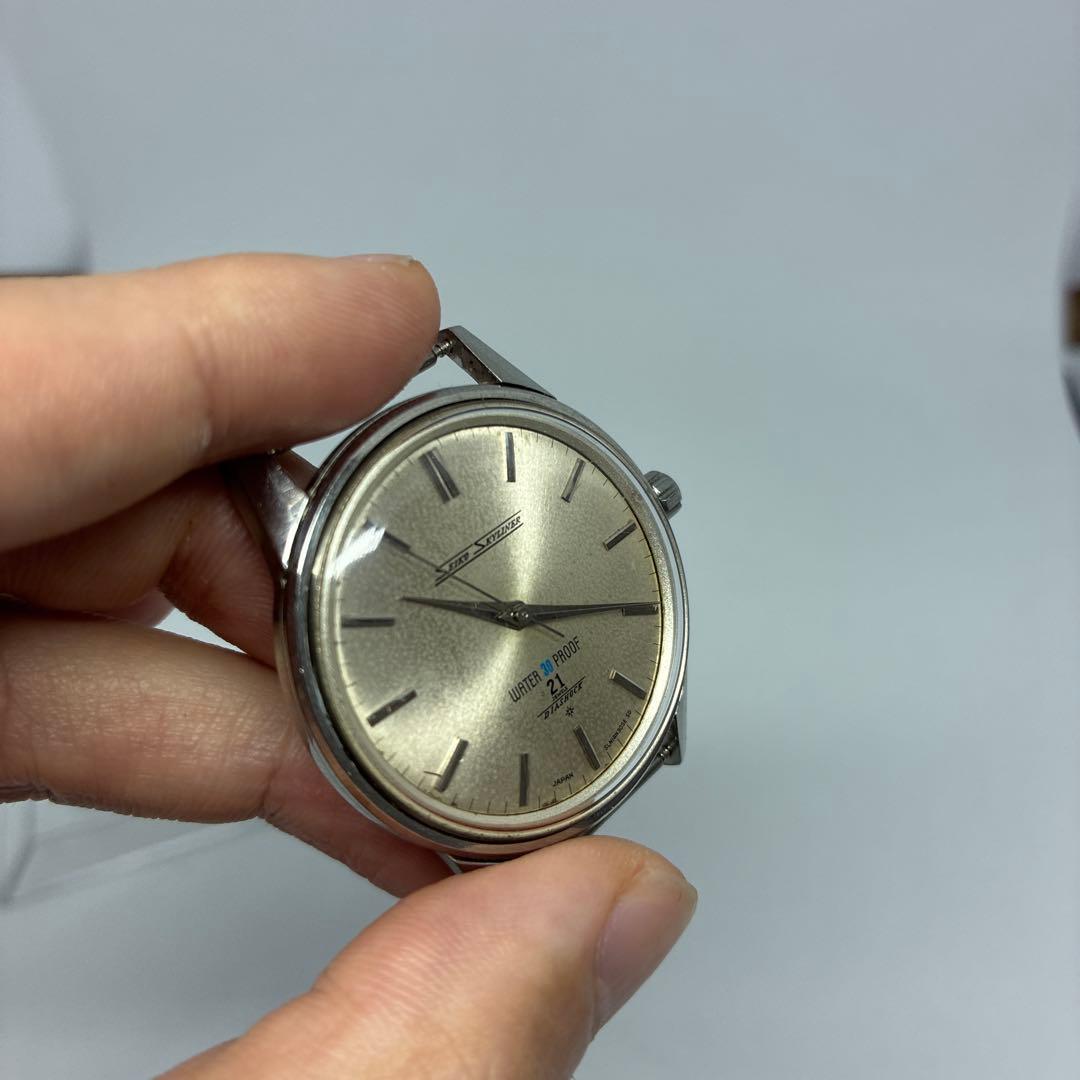 【希少 稼働良好】SEIKO SKYLINER 21石 SDダイアル