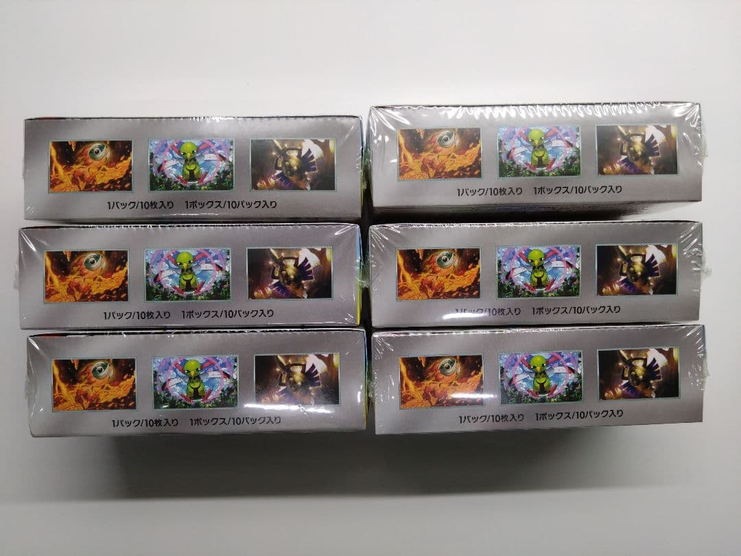 ポケモンカード　シュリンク付きテラスタルフェスex　6ボックスセット