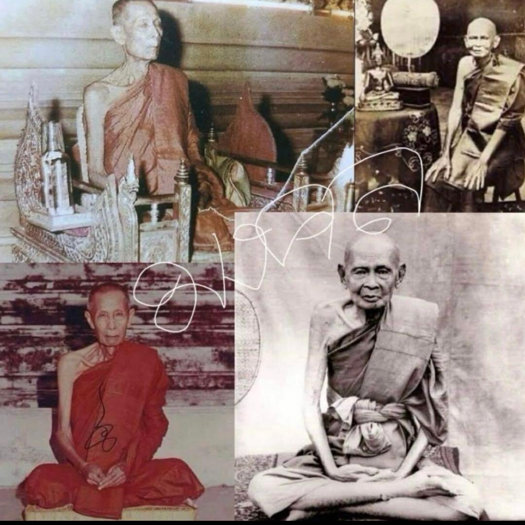 鑑定書付】奇跡の聖布 超大僧の集結 ルアンプーイアム師の伝説