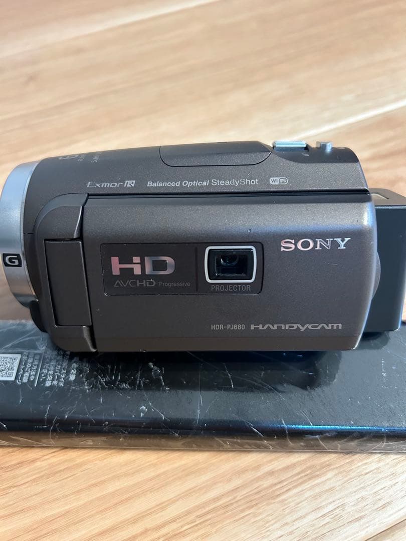 SONY HDR-PJ680プロジェクター機能付き ソニービデオカメラ