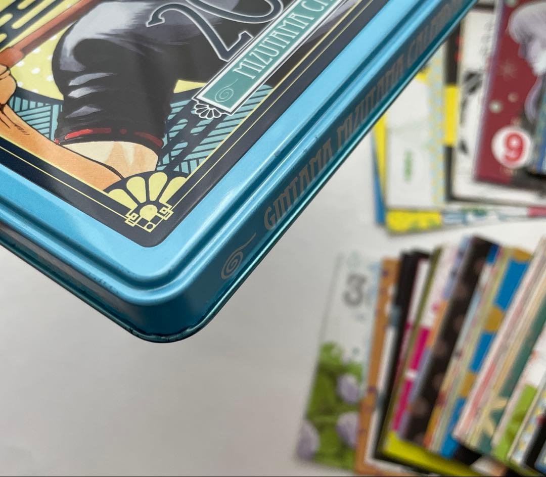 レア【使用済】銀魂　2018 缶入り日めくり　コミックカレンダー 水魂カレンダー