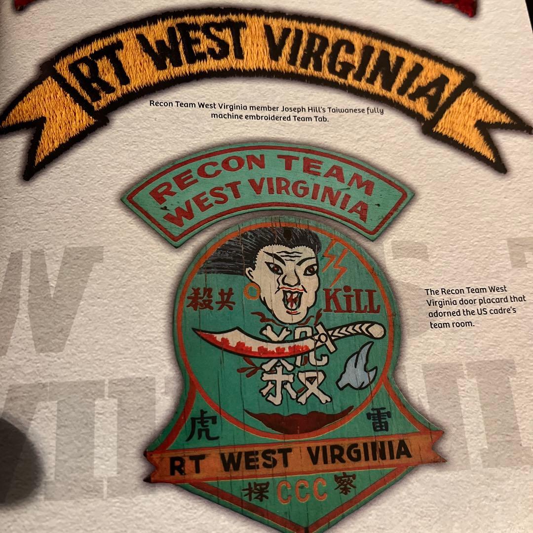 60年代実物 殺ワッペンRecon West Virginia - CCCパッチ