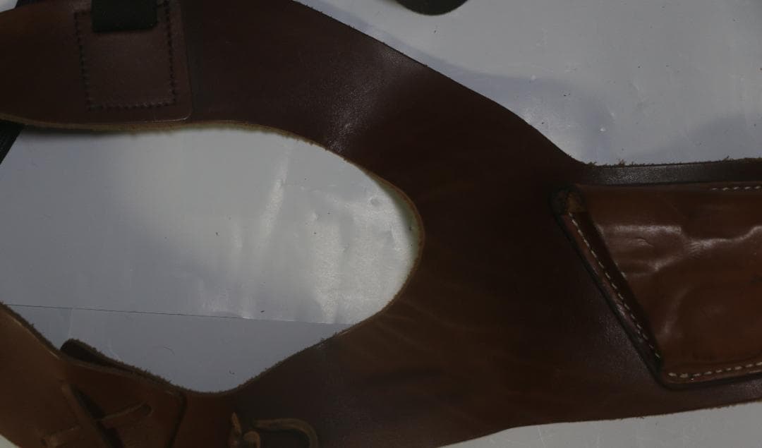 超貴重MGC ワルサーPPK用バーンズ・マーチンショルダーホルスター茶革