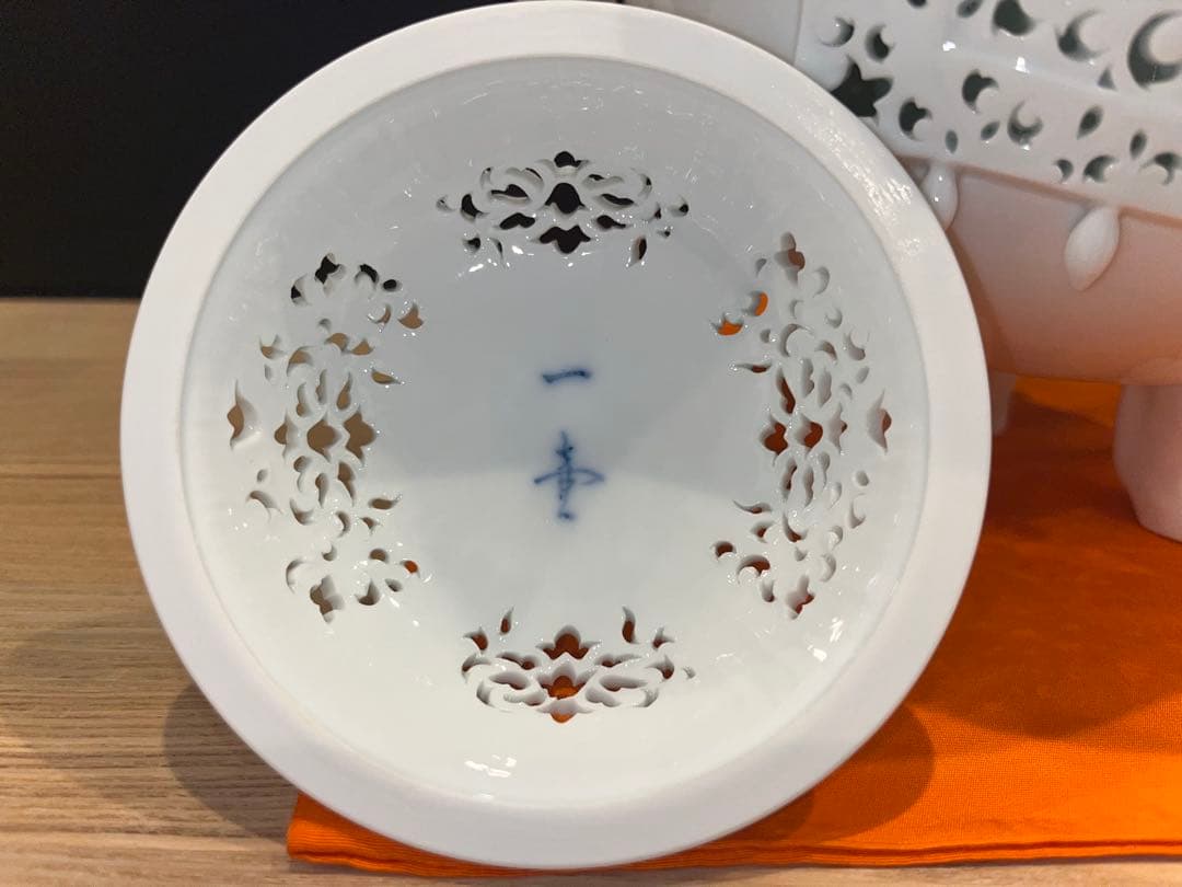 ✨杉原一壺作　白磁大香炉✨