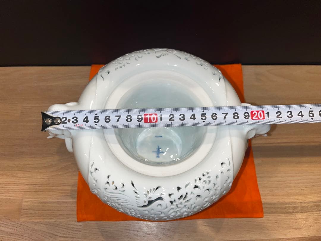 ✨杉原一壺作　白磁大香炉✨